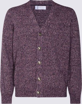 Brunello Cucinelli Purple Wool Knitwear