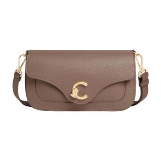 Coccinelle Shoulder Bags, female, Brown, Size: ONE SIZE C-Me Shoulder Bag