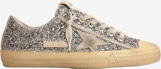 Golden Goose Niedrige Glittersneakers V-Star
