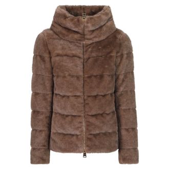 Herno Chaqueta de plum&oacute;n ligera Fondant - Jackets - Mujer - Marr&oacute;n - S
