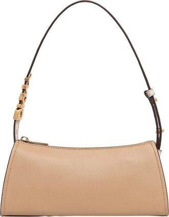 DKNY Avril Hobo Bag - Dames - Schoudertassen - Bruin - ONE Size - Leer - Tassen