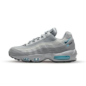 Nike Air Max 95 Retro Logo - Heren - Sport - Grijs - Maat: 42 EU Leer