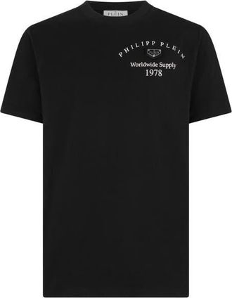 Philipp Plein T-Shirt Round Neck Ss Men in Black at Nordstrom, Size Xxx-Large