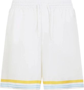 Casablanca Short - Heren - Korte Broeken - Wit - M - Korte Broeken