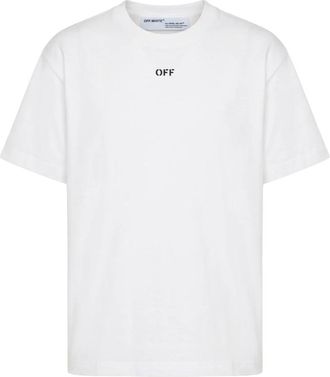 Off-white Minimal T-shirt - Heren - T-shirts - Wit - L - Katoen - Tops