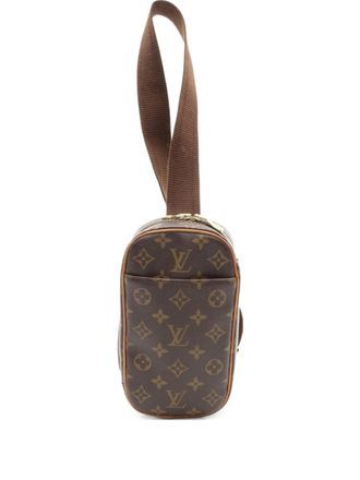 Louis Vuitton 2004 Pochette Ganju cross body bag - Brown