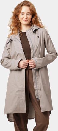 Ilse Jacobsen Womens Raincoat in Nude - Size 12 UK