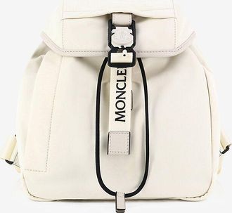 Moncler Mini-Rucksack aus Nylon und Leder Trick