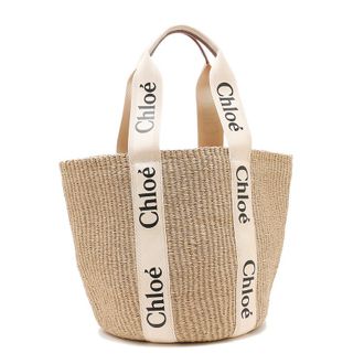 Chlo&eacute; Large Woody Basket Bag