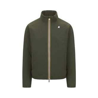 K-Way Light Jackets, male, Green, L, Green Blackish Warm Jacket Primaloft