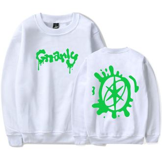 Generic Katseye Merch Gnarly Logo Sweatshirt Crewneck Long Sleeve Sweatshirt Men/women Fashion Pullover (3,XS)
