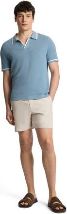 Onia Stretch Linen 6 Short in Stone at Nordstrom, Size 34