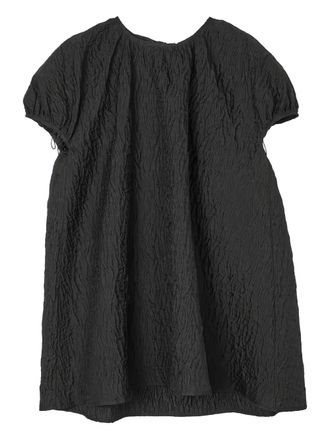 Cecilie Bahnsen Brenda crinkled dress - women - Fabric - 6 - Black