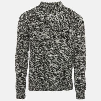 Calvin Klein Monochrome Knit V-Neck Sweater