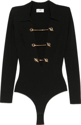 Elisabetta Franchi Cut-out Chain-link Bodysuit