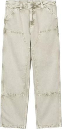 Carhartt Work in Progress Dubbele Knie Werkbroek - Heren - Regular Fit Jeans - Groen - W32 - Jeans