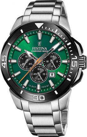 Festina F20641-A Mens Chrono Bike Watch - Silver - One Size