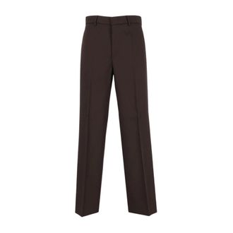Barena Broeken, Heren, Bruin, S, Wol, Delfo Broek