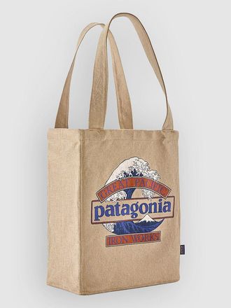 Patagonia Recycled Market Tote Funda azul