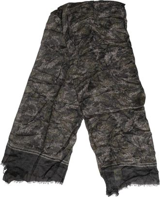 Dolce & Gabbana Camouflage Nekwarmer Wrap Foulard Sjaal - Dames - Sjaals - Veelkleurig - ONE Size - Kasjmier - Accessoires