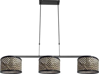 Steinhauer L&aacute;mpara Colgante - Stang - Negro - Bamb&uacute; Metal - - Steinhauer