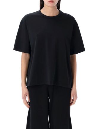 STUDIO NICHOLSON Black Solid Crew Neck T-Shirt