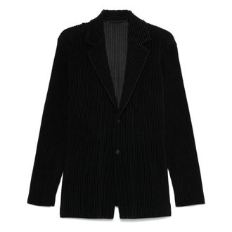 Issey Miyake Blazer - male - Issey Miyake - Blazers - Black - XL - Jackets