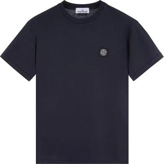Stone Island Patch Short-Sleeve T-shirt Navy Blue 791524113-A0020