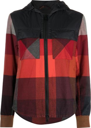 Aztech Mountain Loge Peak ski hoodie - women - Cotton - 46 - Orange