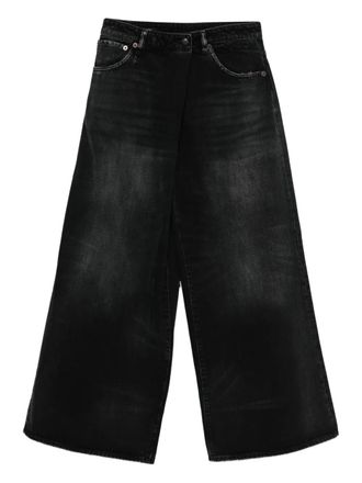 R13 Nico cotton jeans - Black
