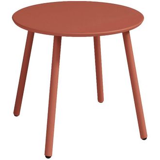 Vente-Unique Tavolo supplementare da giardino in Metallo Terracotta MIRMANDE