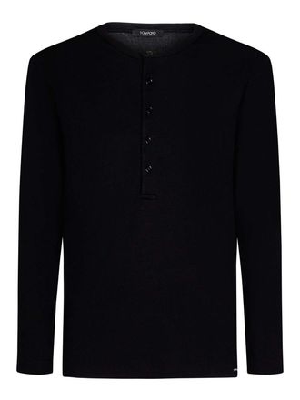 Tom Ford Stretch Henley T-Shirt