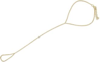 Sabrina Designs 14K 0.10 Ct. Tw. Diamond Hand Chain Bracelet