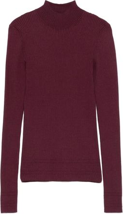 Twin-Set Top a collo alto - Rosso