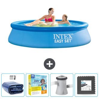 Intex Piscina Easy Set Redonda - 244x61 Cm - 7-piezas Scb10