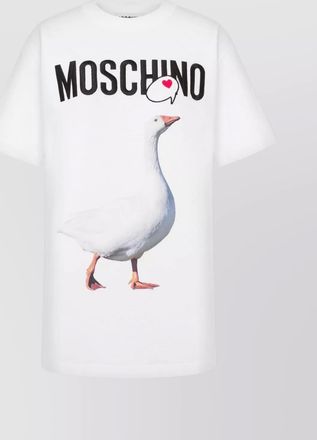 Moschino cotton printed t-shirt