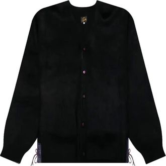 Needles Cardigan con applicazione - Nero
