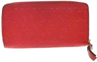 Louis Vuitton Pre-owned Wallets, female, Red, Size: ONE SIZE Pre-owned Leather Wallet