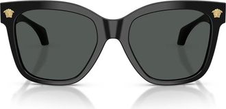 Versace Sunglasses Ve4511 Gb1/87 Black/Dark Grey Women