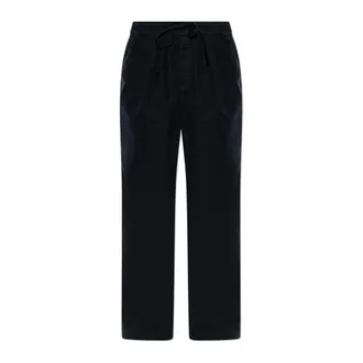 Officine G&eacute;n&eacute;rale Wide Trousers, male, Blue, Size: XL Peterson Trousers