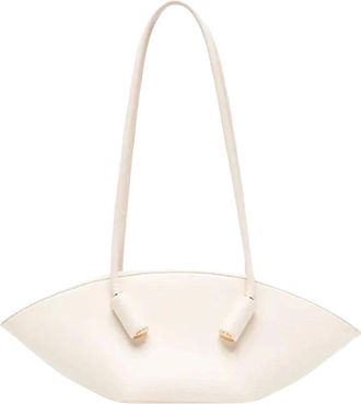 Themoir&egrave; Mini schoudertas - Dames - Tassen - Wit - Maat: ONE Size Zijde