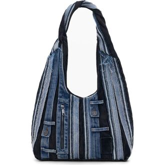Desigual Denim Tote in Dark Blue at Nordstrom