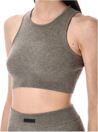 Fear of God Mujer, Camisetas, Gris, Talla: M