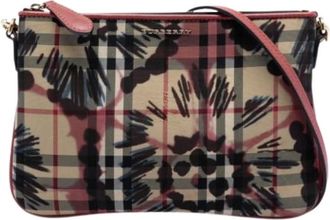 Burberry Pre-owned Cross Body Bags, female, Multicolor, Size: ONE SIZE Pre-owned Crossbody Bag