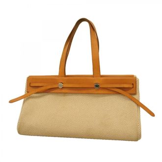 Herm&egrave;s Natural Tote Bag (Pre-Owned)
