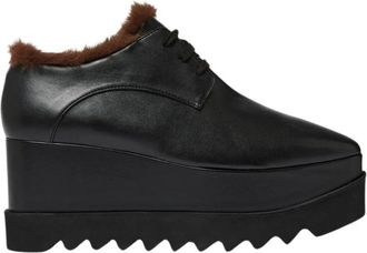 Stella McCartney Zapatillas con cu&ntilde;a de plataforma - Shoes - Mujer - Negro - 39 EU
