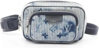 Louis Vuitton Pre-owned Belt Bags, female, Blue, Size: ONE SIZE Pre-owned Canvas louis-vuitton-bags