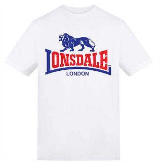 Lonsdale Herenlogo T-Shirt (Wit)