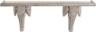 DKD Home Decor Mensole DKD Home Decor Bianco Naturale Legno di mango 78 x 15 x 28 cm