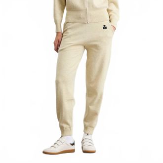 Isabel Marant Kira Joggers In Light Grey